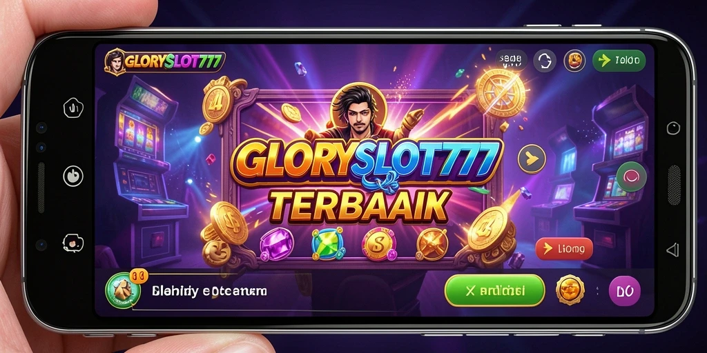 Screenshot gameplay GLORYSLOT777 dengan fitur slot yang menarik.