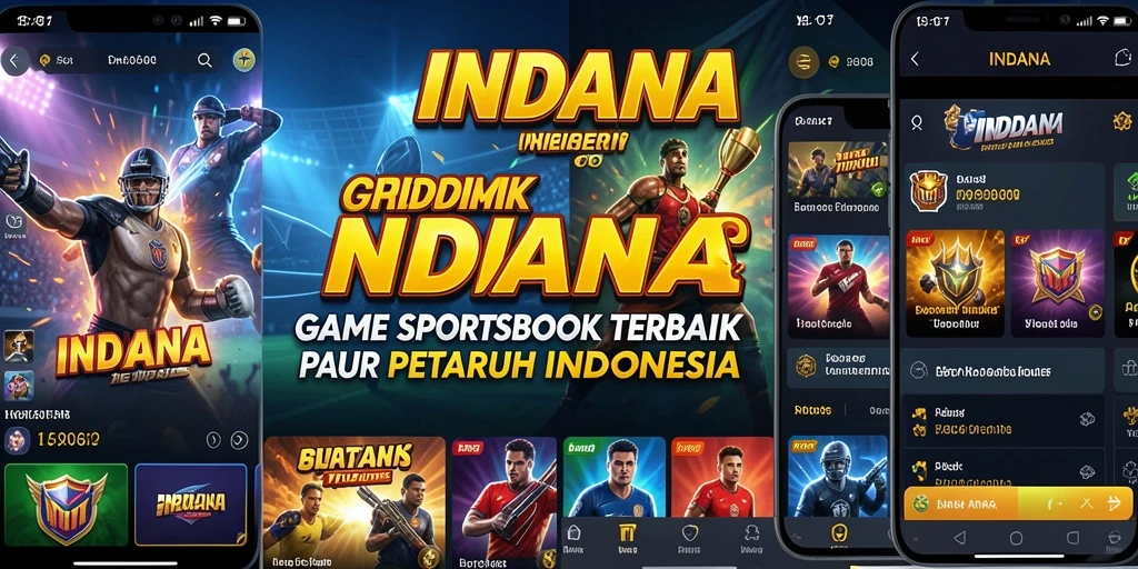 Tampilan gameplay INDAAA yang menarik dan interaktif dalam taruhan olahraga.