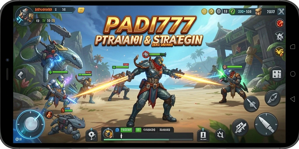 Tampilan gameplay PADI777 yang penuh strategi dan aksi.