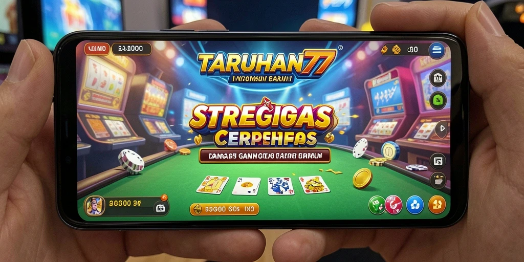 Tampilan gameplay TARUHAN77 yang strategis dan menantang.
